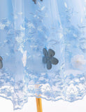 Frozen Elsa Lace Butterfly Tulle Princess Dress