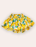 Floral Printed Cotton Skort