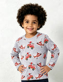 Cartoon Printed Long Sleeve T-Shirt
