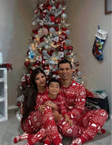 Fair Isle Christmas Pattern Family Matching Pajamas