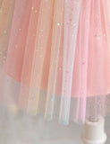Cute Dot Ombré Tulle Princess Dress