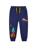 Rocket Embroidered Sweatpants