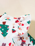 Christmas Long Sleeve Tulle Dress