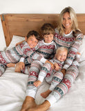 Fair Isle Christmas Pattern Family Matching Pajamas