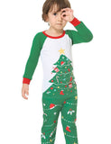 Christmas Tree Printed Family Matching Pajamas