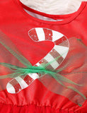 Christmas Candy Cane Tulle Dress