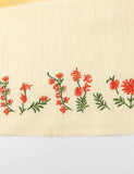 Floral Embroidered Cotton Dress