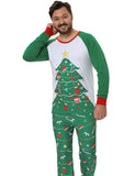 Christmas Tree Printed Family Matching Pajamas
