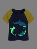 Luminous Shark Short Sleeve T-Shirt