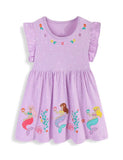 Mermaid Embroidered Dress