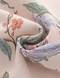 Cute Fairy Print Crew Neck Dress