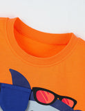 Shark Print T-shirt