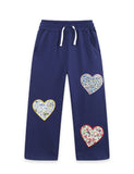 Fashion Applique Sweatpants