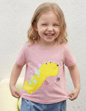 Dinosaur Embroidered T-Shirt