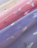Colorful Butterfly Print Tulle Dress