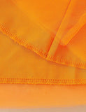 Halloween Pumpkin Applique Tulle Dress