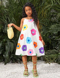 Mom and Me Floral Print Suspender Dress