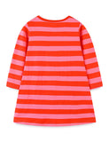 Halloween Owl Pumpkin Embroidered Dress