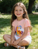 Rainbow Unicorn Print T-Shirt