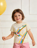Cute Unicorn Rainbow Print T-Shirt