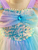 Mermaid Sequin Tulle Dress