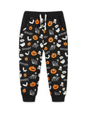 Halloween Fun Printed Sweatshirt & Sweatpants