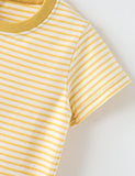 Cute Vacation Kitten Print T-shirt
