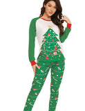 Christmas Tree Printed Family Matching Pajamas