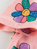 Cute Flower Print T-shirt