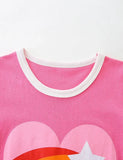 Love Rainbow Printed Short Sleeve T-Shirt