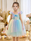 Mermaid Sequin Tulle Dress