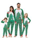 Christmas Tree Printed Family Matching Pajamas