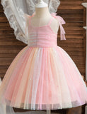 Cute Dot Ombré Tulle Princess Dress