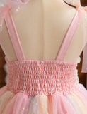 Cute Dot Ombré Tulle Princess Dress