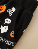 Halloween Fun Printed Sweatshirt & Sweatpants