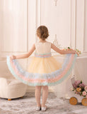 Rainbow Fluffy Tulle Dress