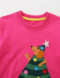 Christmas Applique Sweatshirt