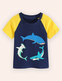 Luminous Shark Short Sleeve T-Shirt