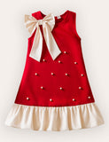 Pearl Princess Bow Dress
