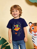Luminous Planet Print Short Sleeve