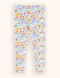 Floral Printed Cotton Leggings