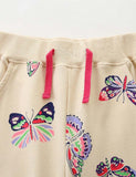 Cute Butterfly Print Sweatpants