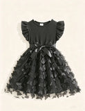 Flying Sleeves Butterfly Tulle Princess Dress