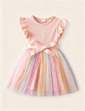 Starry Sky Gradual Change Tulle Princess Dress