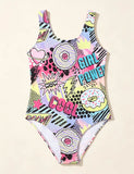 Pop Art Punch One-Piece Swimsuit