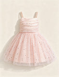 Pearl Sequin Tulle Princess Dress