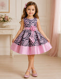 Cotton Embroidered Phoenix Tail Dress Dress