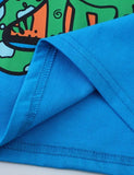 Dinosaur Print Short-sleeved T-shirt