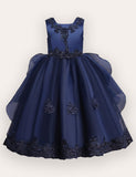 Pearl Trailing Evening Wedding Dress