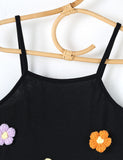 3D Hand-crocheted Floral Sundress